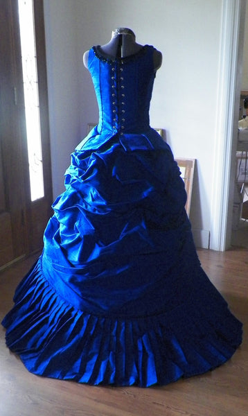 Victorian Steampunk Gothic Ball Gown Bustle Dress