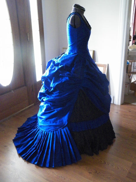 Victorian Steampunk Gothic Ball Gown Bustle Dress
