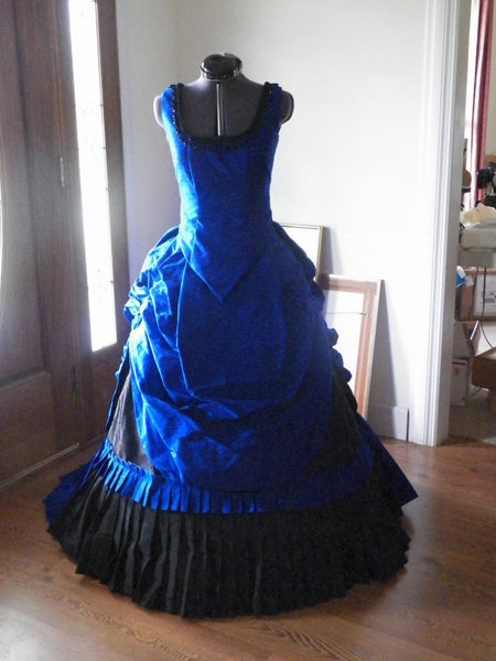 Victorian Steampunk Gothic Ball Gown Bustle Dress