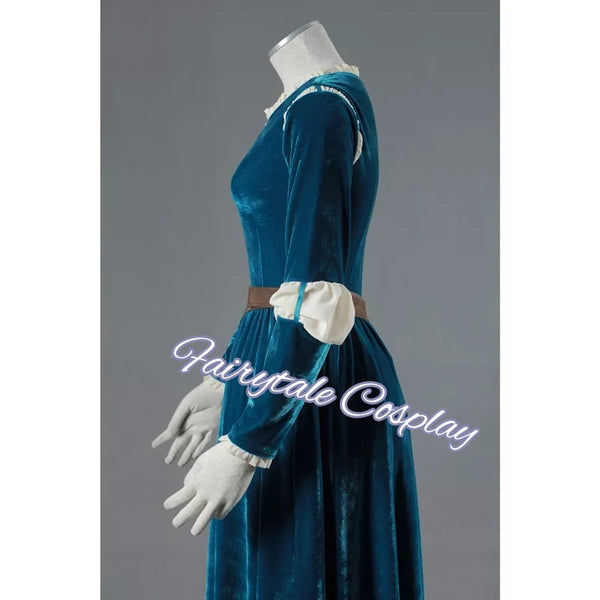 Merida Brave Inspired Cosplay Dress