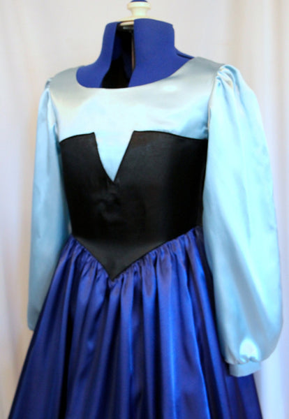 DELUXE Satin ARIEL Walks On Land LITTLE Mermaid Costume Child Size
