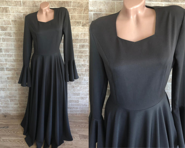 Morticia Addams dress