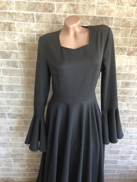Morticia Addams dress