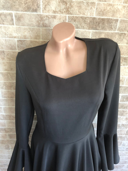 Morticia Addams dress