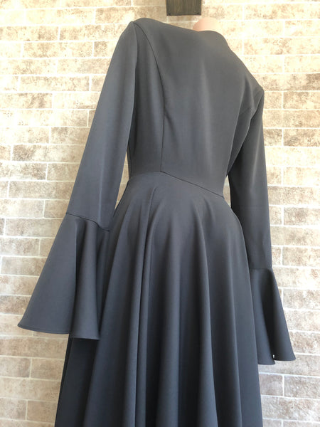 Morticia Addams dress