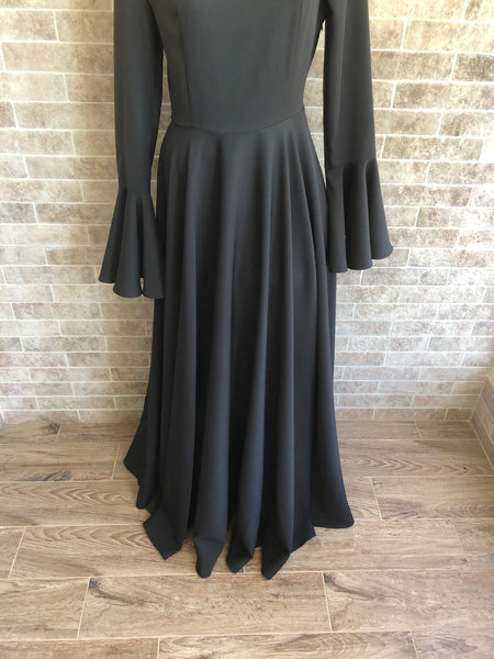 Morticia Addams dress