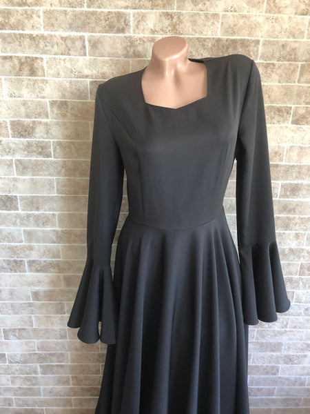 Morticia Addams dress