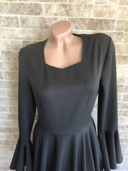 Morticia Addams dress