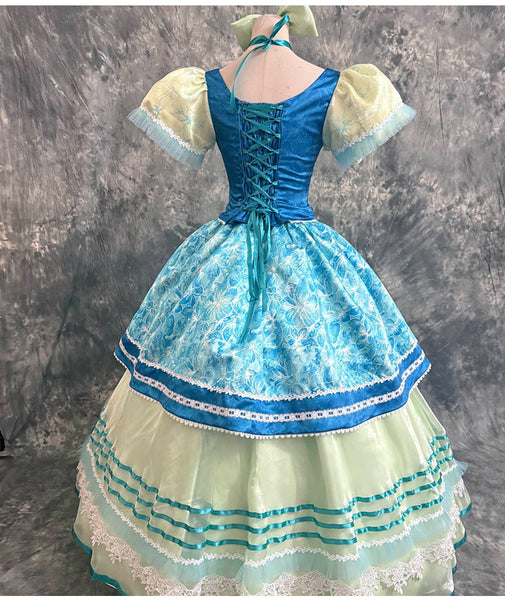 Inspired Cinderella Drizella Tremaine Costume Evil Step Sisters Cosplay Dress