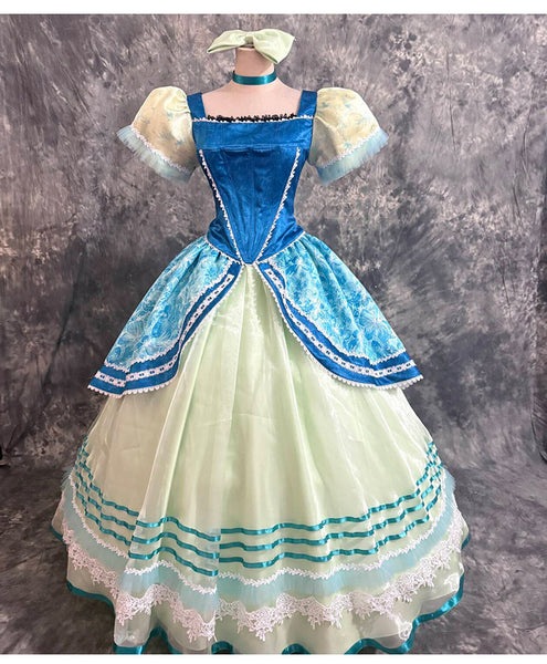 Inspired Cinderella Drizella Tremaine Costume Evil Step Sisters Cosplay Dress