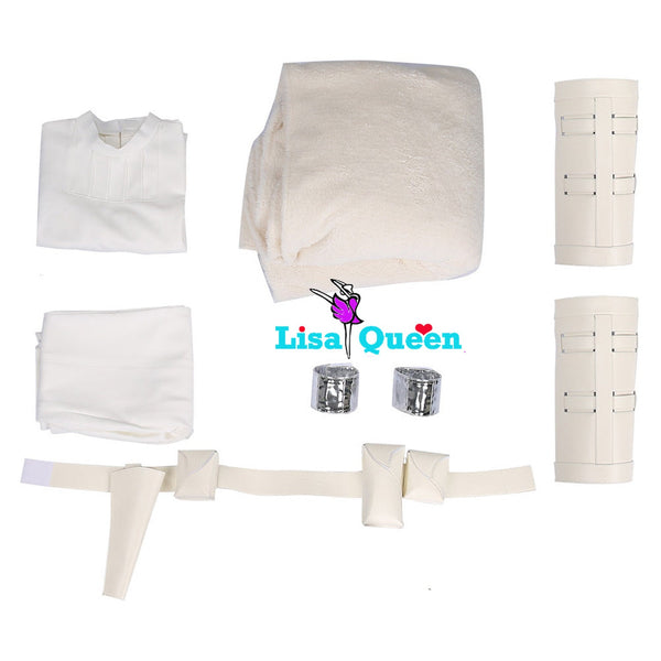 Outfits White cloak Women cosplay costume Star Wars Padme Naberrie Amidala