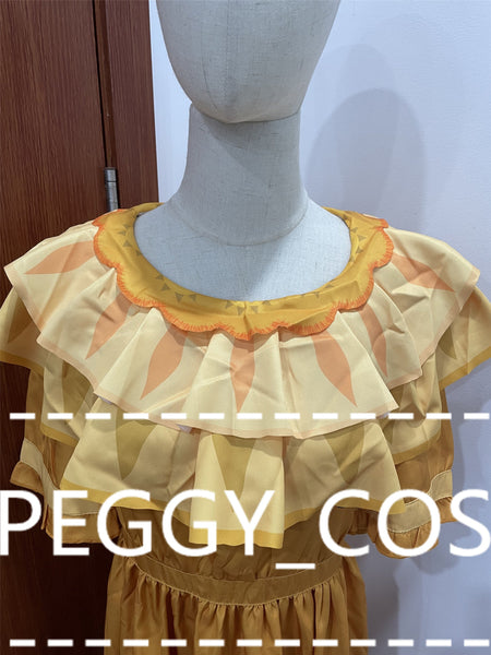 Pepa Madriga Cosplay Costume Encanto Pepa Cosplay Dress Support Custom Size Lady Cosplay Costume Halloween Cosplay Costume