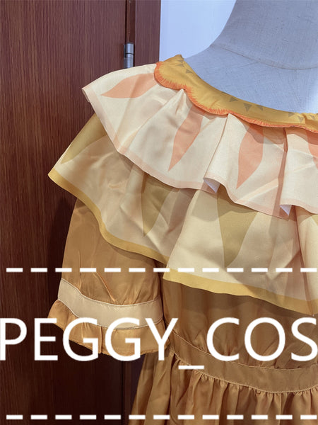 Pepa Madriga Cosplay Costume Encanto Pepa Cosplay Dress Support Custom Size Lady Cosplay Costume Halloween Cosplay Costume