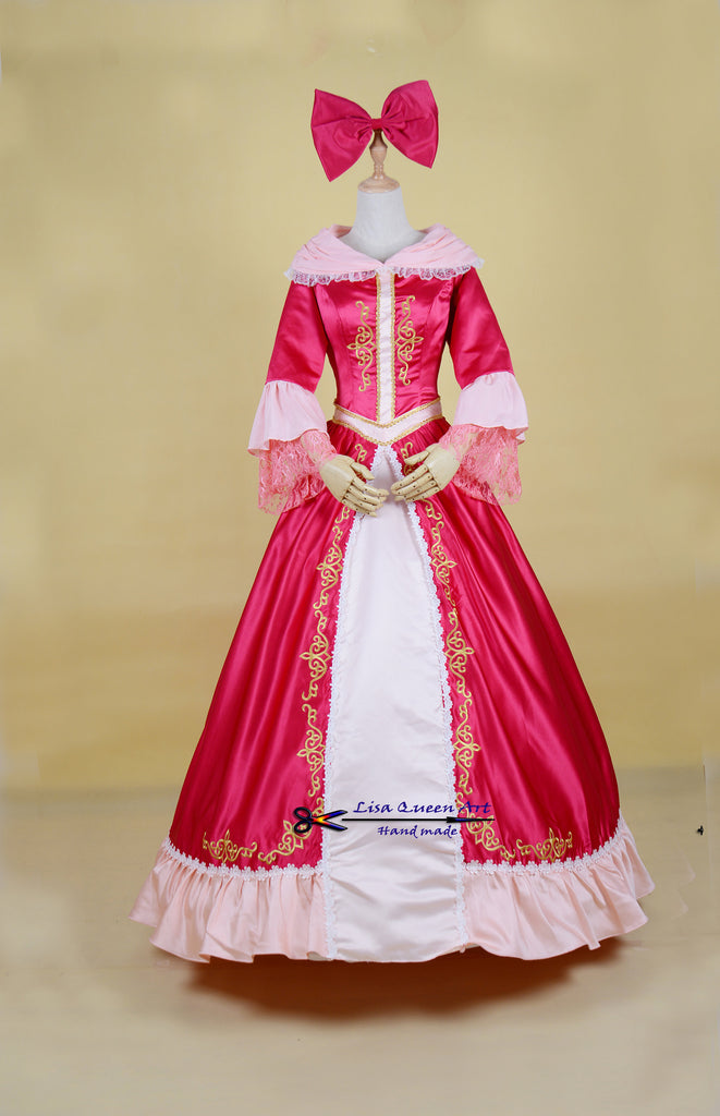 red belle dress Click custom to have a color other than red/gold made Princess Belle Red Dress Belle