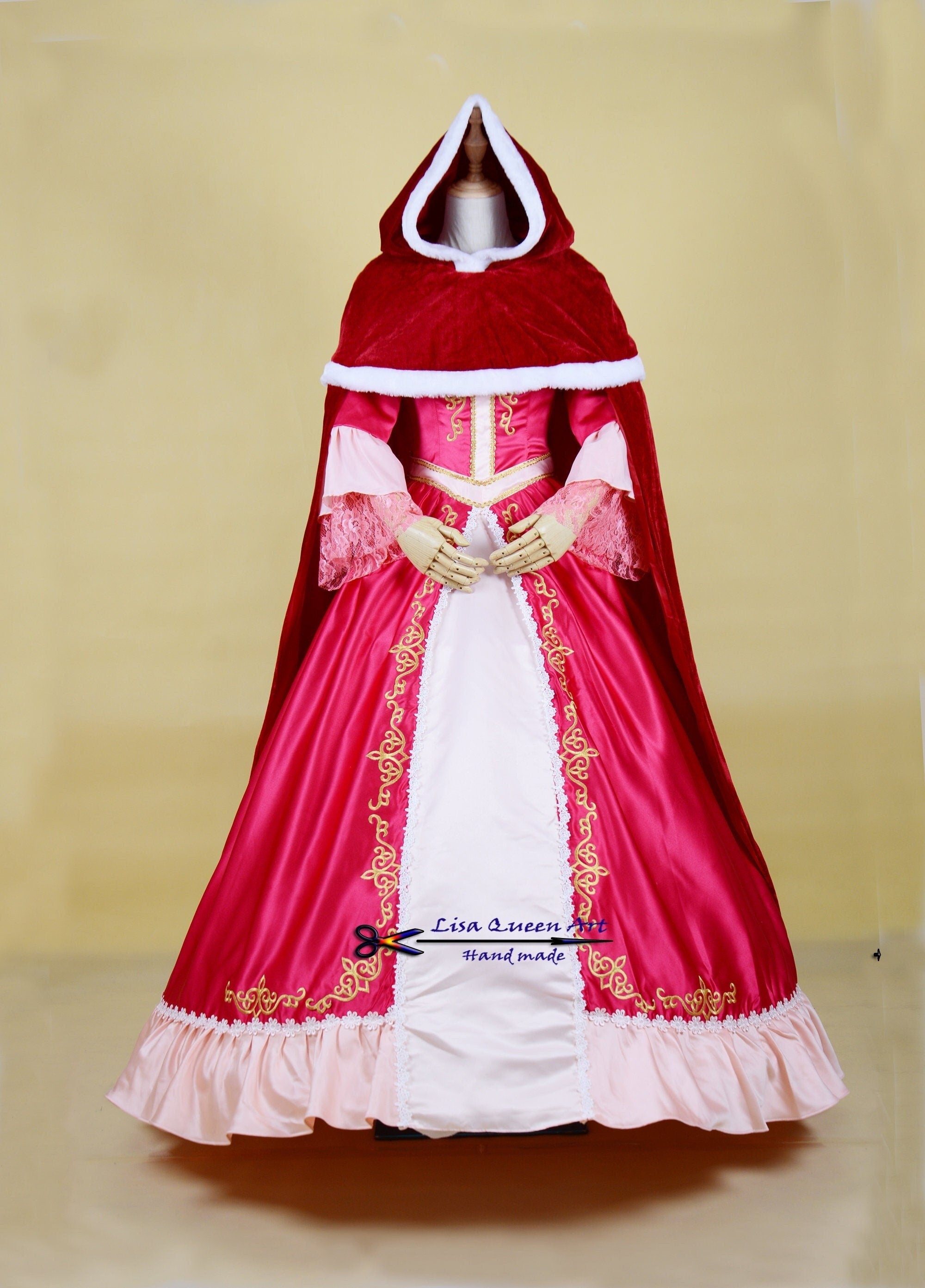 Princess Belle Red Dress Belle Cosplay Costume Mermaidcosplay Princess Belle Red Dress Belle Cosplay Costume Mermaidcosplay