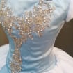 Cosplay Princess Cinderella dress costume princess Dress adult MADE to ORDER hoopskirt