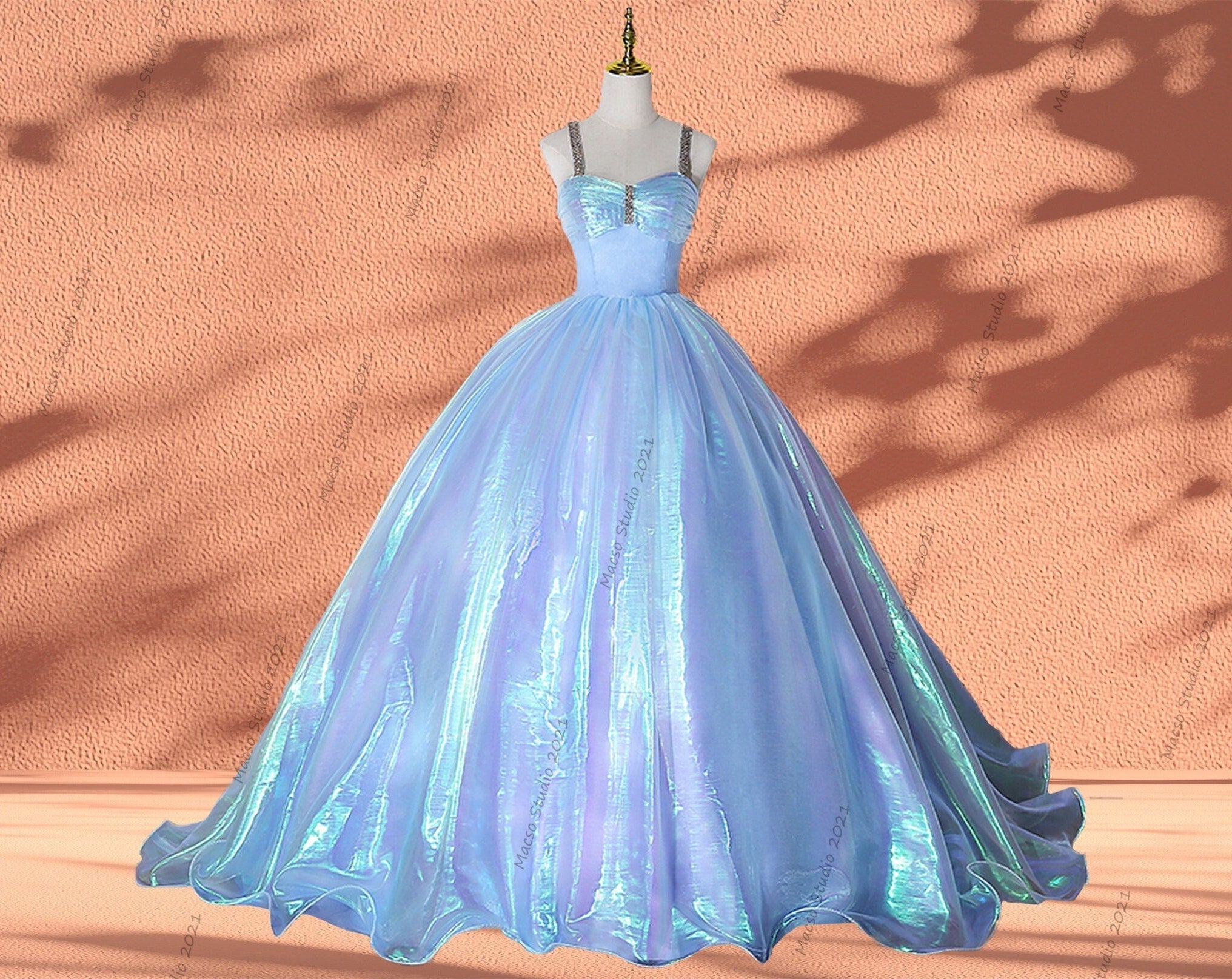 Princess Cos Prom Dress Women Wedding Dress Prom Dress Evening Prom Party Dress Graduation Dress Birthday Gown Shiny Gown
