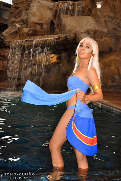 Princess Kida Kidagakash Cosplay Costume Atlantis the lost Empire