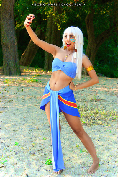 Princess Kida Kidagakash Cosplay Costume Atlantis the lost Empire