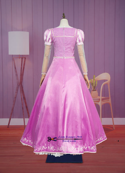 Cosplay Costume 2 Style Party dress Princess Tangled Rapunzel