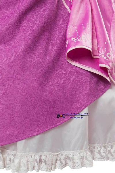 Cosplay Costume 2 Style Party dress Princess Tangled Rapunzel