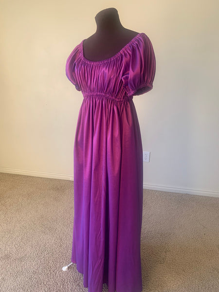 Prejudice Violet Purple Regency Cosplay