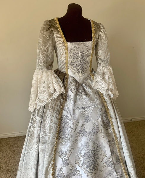 Queen Charlotte Bridgerton Renaissance Dress