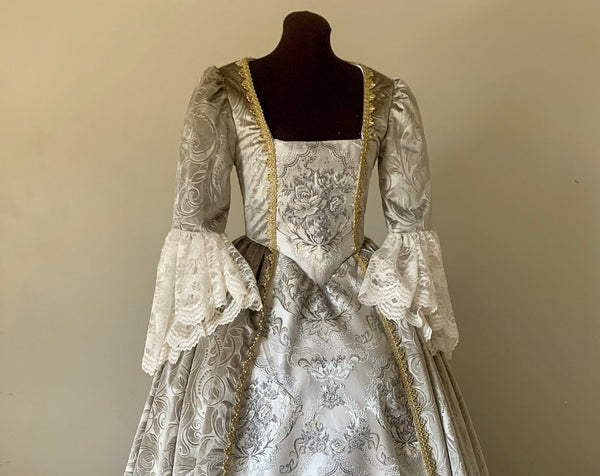 Queen Charlotte Bridgerton Renaissance Dress
