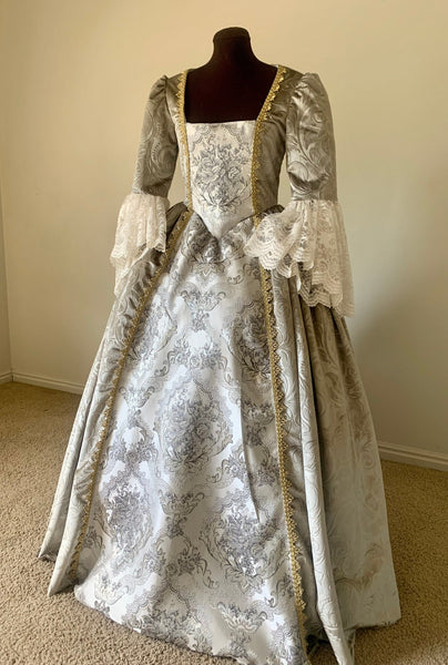 Queen Charlotte Bridgerton Renaissance Dress