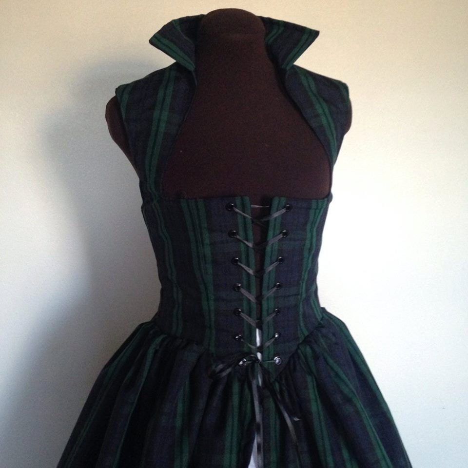 Blackwatch Stewart and Blue Tartan Plaid Renaissance Celtic Irish Scot –  Mermaidcosplay