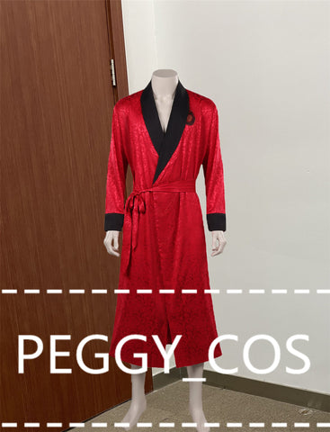 Renfield Cosplay Costume Dracula Cosplay Costume Red Cosplay Coat And Belt Vampire Cosplay Costume Halloween Men Cosplay Costume