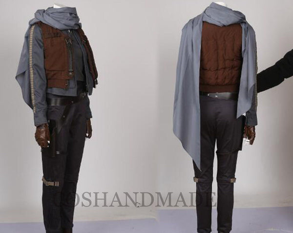 Rogue One A Star Wars Story Jyn Erso Cosplay Costume