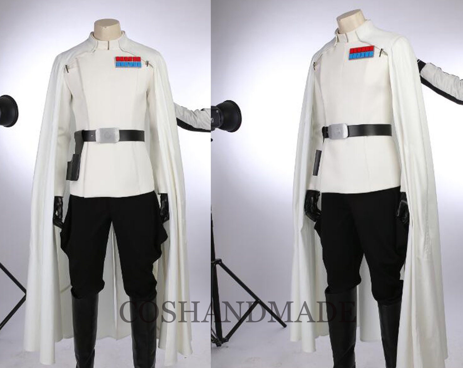 Rogue One A Star Wars Story Orson Krennic Cosplay Costume