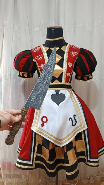 Cosplay Alice madness returns version Royal dress costume +vorpal commission