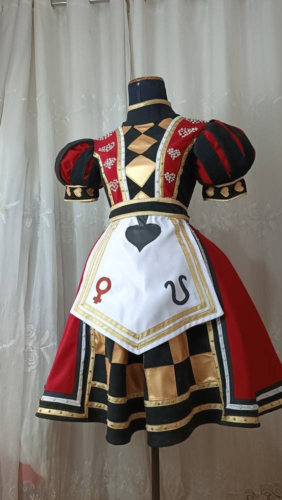 white christmas dresses Wig Only / XXXL Anime Alice Princess Dress Maid Apron Dress Game Madness Returns Alice Cosplay Costume for Women Girls Halloween Party main image 0