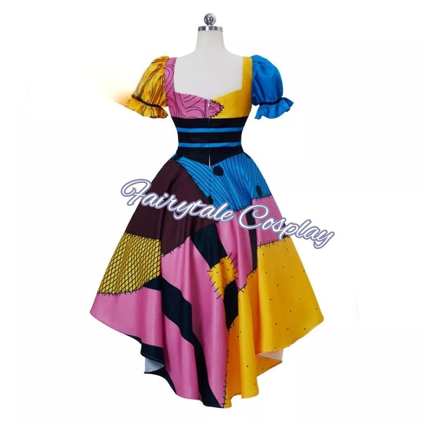 Nightmare Before Christmas Sally Cosplay Dress