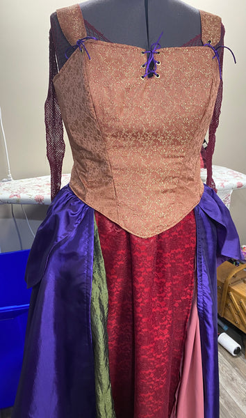 Sarah Sanderson Cosplay Costume Hocus Pocus Corset