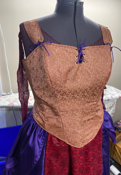 Sarah Sanderson Cosplay Costume Hocus Pocus Corset