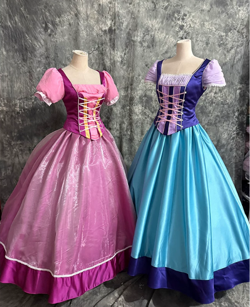 Tangled Rapunzel cosplay costume