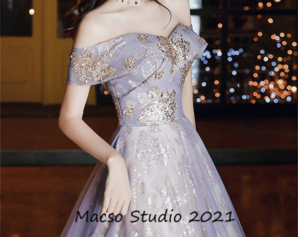 Luxury Dress Shiny Gown Evening Prom Party Dress Prom Dress Graduation Dress Women Wedding Dress Birthday Gown Annual Meeting Dress
