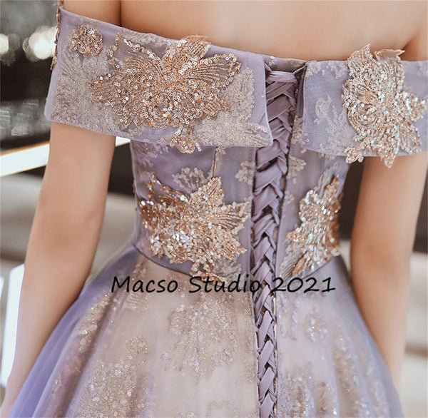 Luxury Dress Shiny Gown Evening Prom Party Dress Prom Dress Graduation Dress Women Wedding Dress Birthday Gown Annual Meeting Dress
