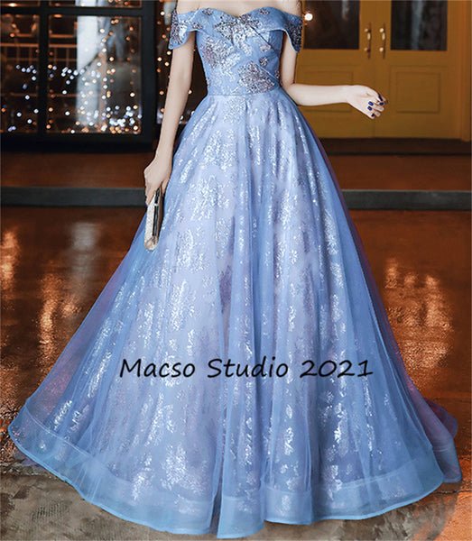 Luxury Dress Shiny Gown Evening Prom Party Dress Prom Dress Graduation Dress Women Wedding Dress Birthday Gown Annual Meeting Dress