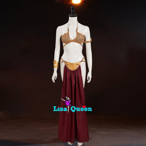 Cosplay Costume Slave Leia Metal Bikini Star Wars Return of the Jedi L Mermaidcosplay Cosplay Costume Slave Leia Metal Bikini Star Wars Return of the Jedi L Mermaidcosplay
