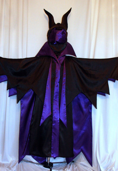Sleeping Beauty's MALEFICENT ADULT COSTUME Custom Cosplay Villain