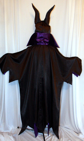 Sleeping Beauty's MALEFICENT ADULT COSTUME Custom Cosplay Villain