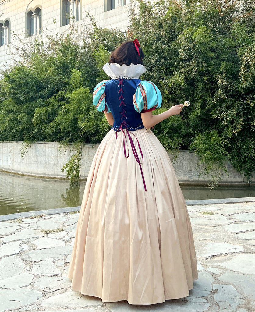 Snow White dress evening dress For Audlt Girls Women Snow White Cospla – Mermaidcosplay Snow White dress evening dress For Audlt Girls Women Snow White Cospla – Mermaidcosplay