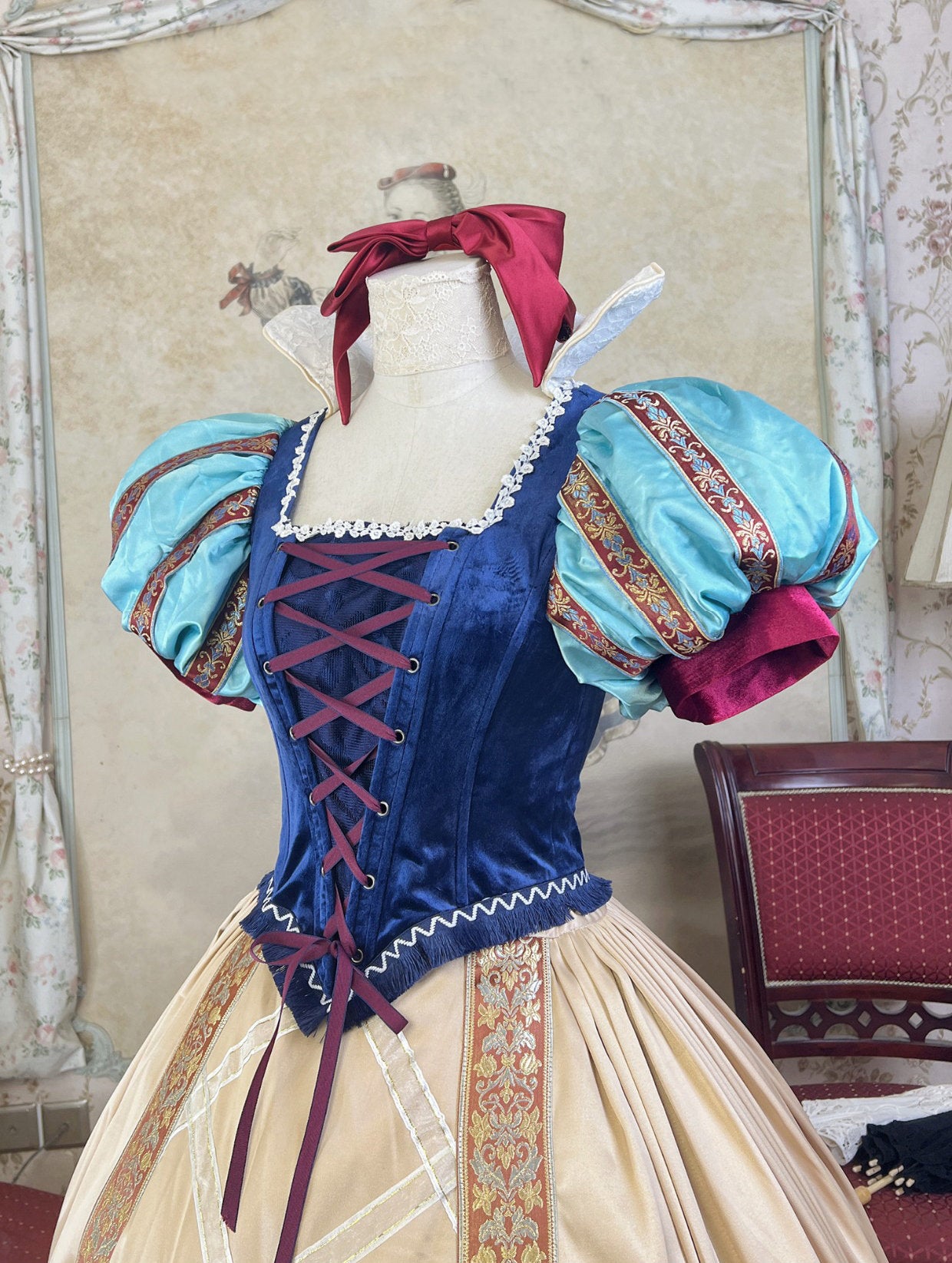 Snow White dress evening dress For Audlt Girls Women Snow White Cospla – Mermaidcosplay