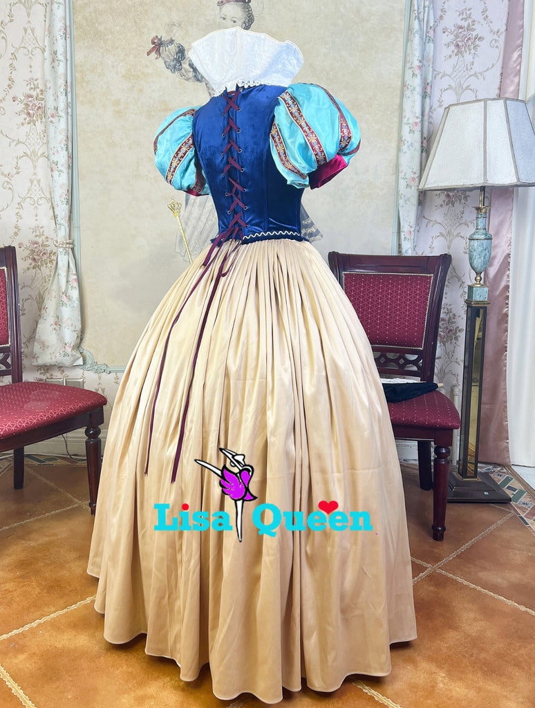Snow White dress evening dress For Audlt Girls Women Snow White Cospla – Mermaidcosplay Snow White dress evening dress For Audlt Girls Women Snow White Cospla – Mermaidcosplay