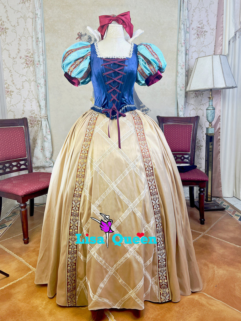 Snow White dress evening dress For Audlt Girls Women Snow White Cospla Mermaidcosplay Snow White dress evening dress For Audlt Girls Women Snow White Cospla Mermaidcosplay