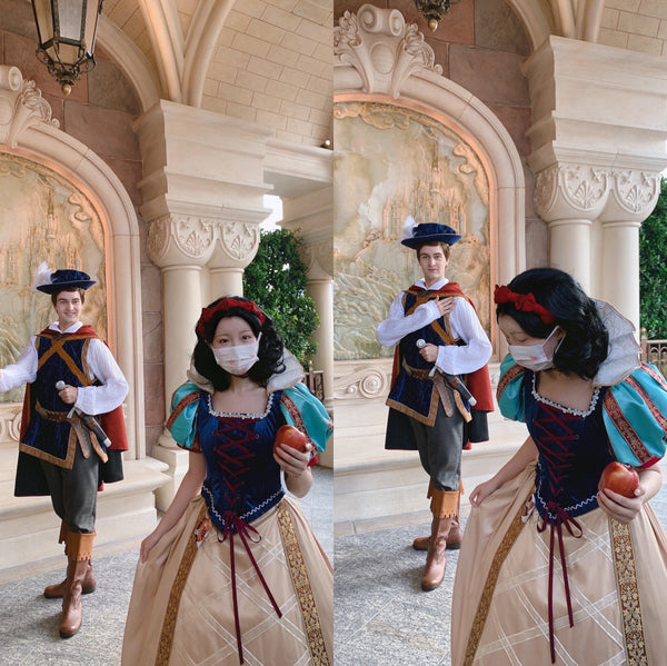 Snow White dress evening dress For Audlt Girls Women Snow White Cosplay Costume
